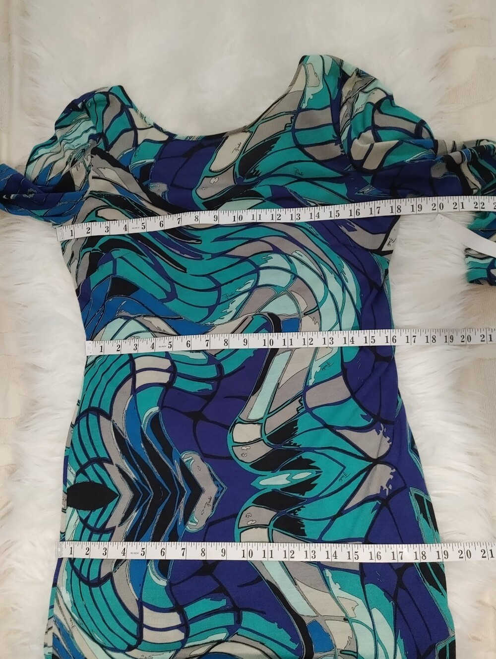 Emilio Pucci Wool Blend Dress Size 12 (42) - Picture 12 of 13